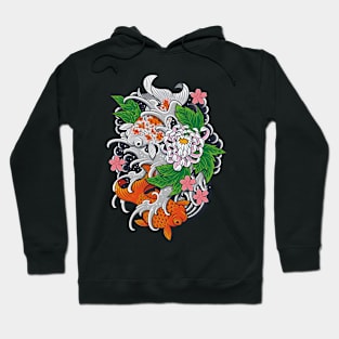 Goldfish Japanese Art Hoodie